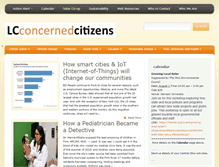 Tablet Screenshot of lcconcernedcitizens.org